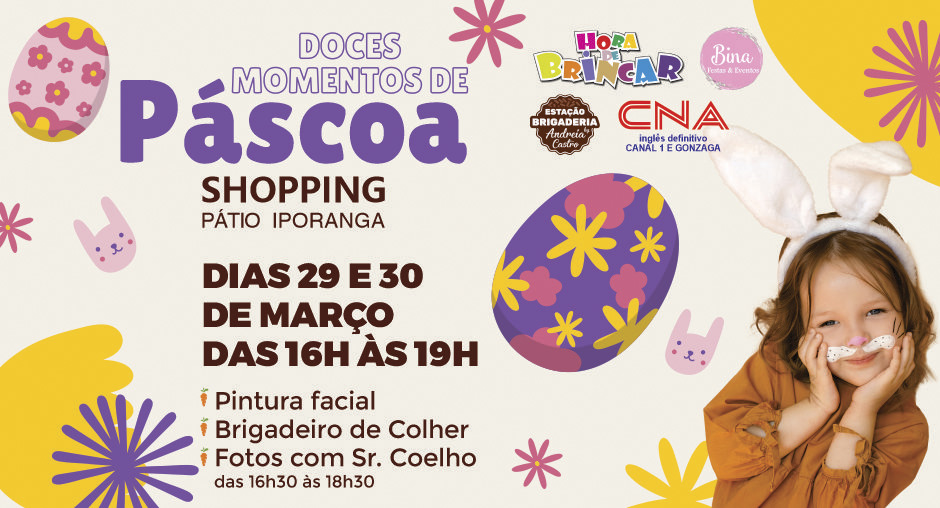 Páscoa Shopping Pátio iporanga